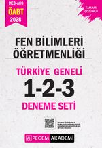 2026 MEB AGS ÖABT Fen Bilimleri Öğretmenliği Tamamı Çözümlü Türkiye Geneli 1-2-3 (3'lü Deneme Seti)