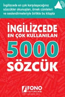 İngilizce En Çok Kullanılan 5000 Sözcük