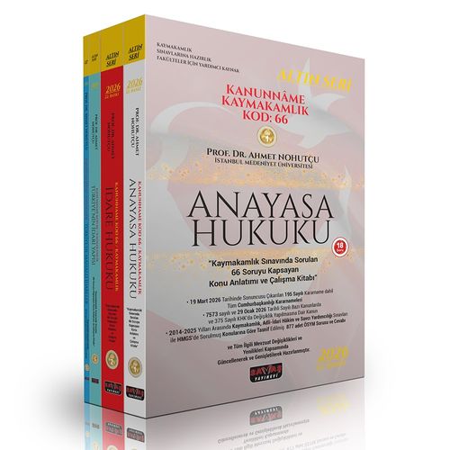 KANUNNME Kaymakamlık KOD: 66 Konu Anlatımı