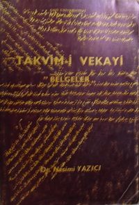 Takvim-i Vekayi “Belgeler” / 10-E-19