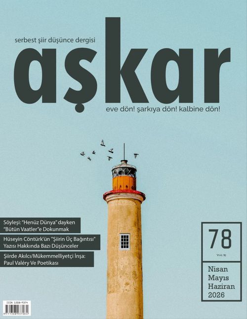 Aşkar Serbest Edebiyat Dergisi Sayı: 78 Nisan-Mayıs-Haziran 2026