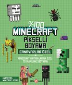 %100 Mınecraft Pikselli Boyama Canavarlar Özel