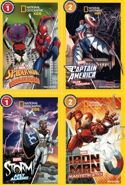 Natıonal Geographıc Kıds - Marvel Kahramanları İle Keşif Yolculuğu Serisi
