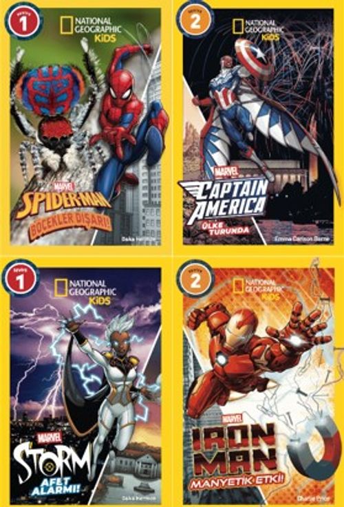 Natıonal Geographıc Kıds - Marvel Kahramanları İle Keşif Yolculuğu Serisi