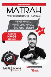 Matrah HMGS Vergi Hukuku Vergi Usul Hukuku ve TVS Soru Bankası