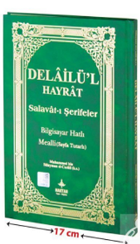 Delailü'l Hayrat Arapça Metin & Türkçe Mealli Sayfa Tutarlı (H-26)