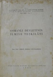 Osmanlı Devletinin İlmiye Teşkilatı / 13-Z-271