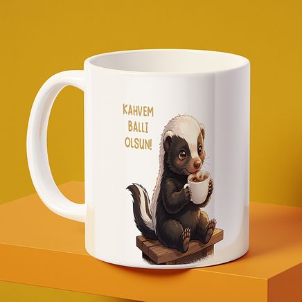 Kupa - Bal Porsuğu Serisi - Kahvem Ballı Olsun