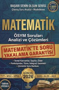 Matematik 2026 Güncel TYT-MSÜ-KPSS-DGS-ALES-AGS
