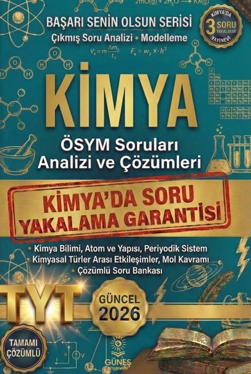 Kimya Güncel 2026 TYT-MSÜ-KPSS-DGS-ALES-AGS