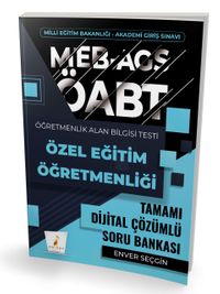 MEB-AGS ÖABT Özel Eğitim Öğretmenliği Tamamı Çözümlü Soru Bankası