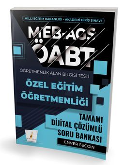 MEB-AGS ÖABT Özel Eğitim Öğretmenliği Tamamı Çözümlü Soru Bankası