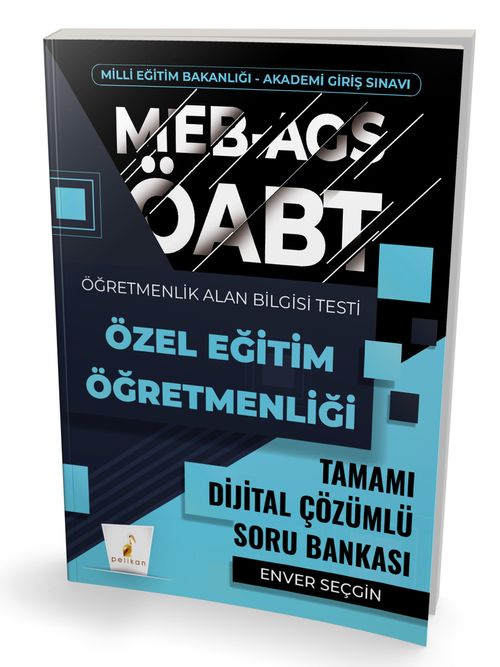 MEB-AGS ÖABT Özel Eğitim Öğretmenliği Tamamı Çözümlü Soru Bankası