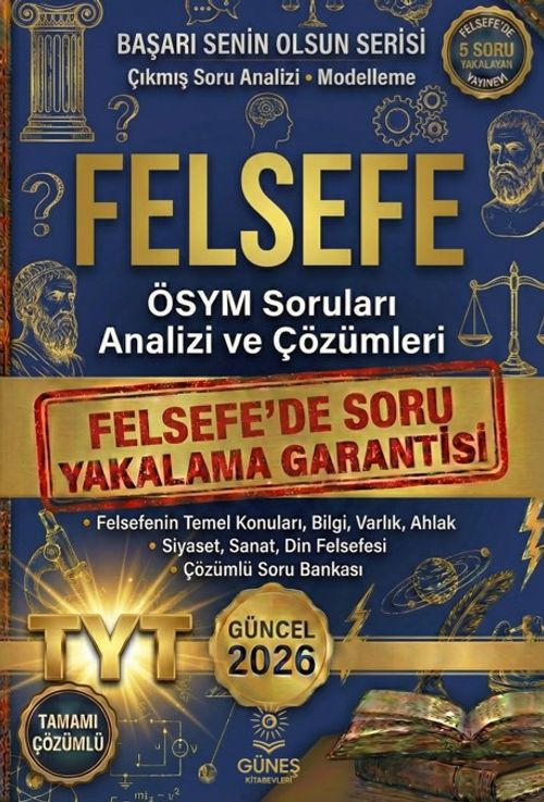 2026 Güncel Felsefe TYT-MSÜ-KPSS-DGS-ALES-AGS
