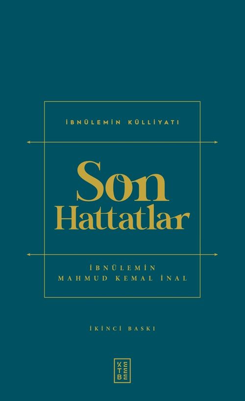 Son Hattatlar (Ciltli)