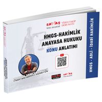 Adli-İdari Hakimlik HMGS Anayasa Hukuku Konu Anlatımı