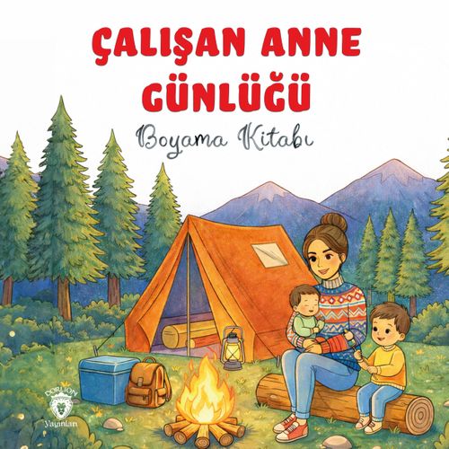 Çalışan Anne Günlüğü Boyama Kitabı