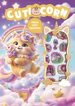 Cutıcorn & Puffy Parlak Çıkartmalı Boyama Kitabı