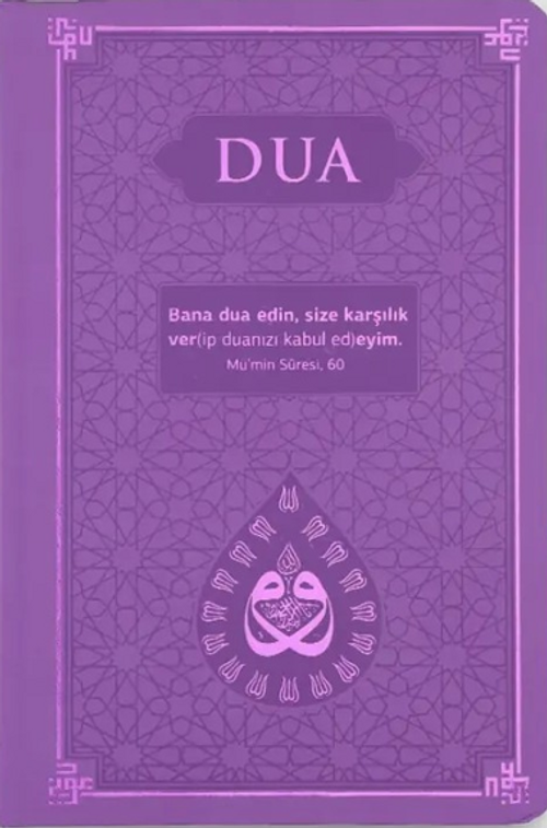 Dua (Evrad-ı Şerîfe) Büyük Boy Arapça-Türkçe - Termo Kapak - Lila