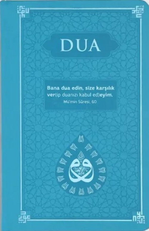 Dua (Evrad-ı Şerîfe) Orta Boy Arapça-Türkçe - Termo Kapak - Turkuaz