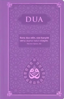 Dua (Evrad-ı Şerîfe) Orta Boy Arapça-Türkçe - Termo Kapak - Lila