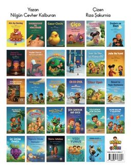 Öykülerle Alfabe Ses Farkındalığı Eğitimi Seti & 29 Kitap Takım