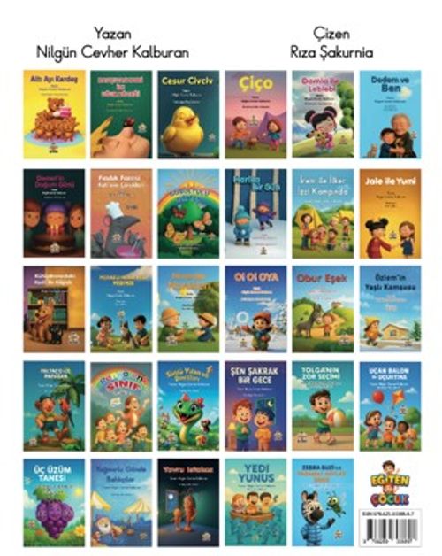 Öykülerle Alfabe Ses Farkındalığı Eğitimi Seti & 29 Kitap Takım