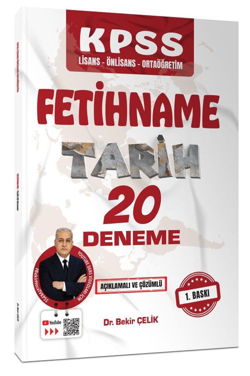 KPSS Fetihname Tarih 20 Deneme Sınavı