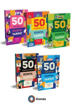 50 Dünya Tarihi Seti (5 Kitap)