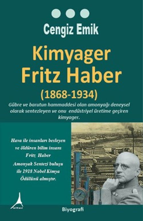 Kimyager Fritz Haber 1986-1934
