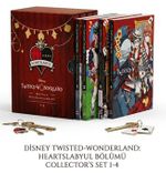 Twisted-Wonderland Manga: Heartslabyul Bölümü (1-4 Cilt Takım Set)