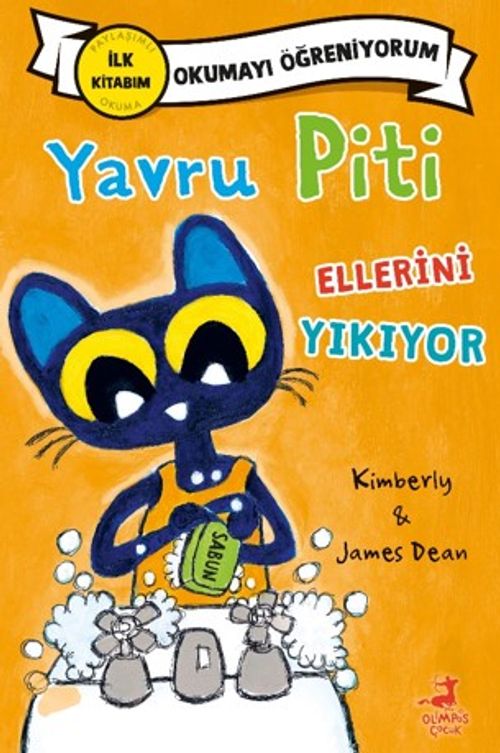 Yavru Piti Ellerini Yıkıyor