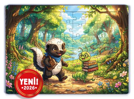 Bal Porsuğu - Arkadaşım Kitapkurdu 54 Parça (LIV-61)