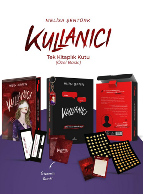 Kullanıcı (Tek Kitaplık Yan Boyamalı Kutu)