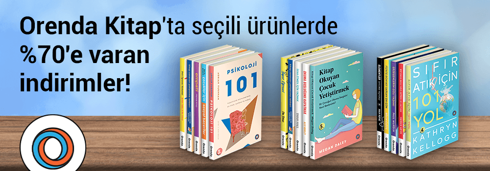 Orenda Kitap'ta seçili ürünlerde %70'e varan indirimler!