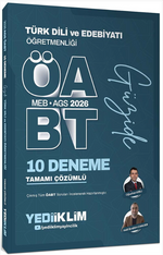 2026 ÖABT Güzide Türk Dili ve Edebiyatı Öğretmenliği Tamamı Çözümlü 10 Deneme