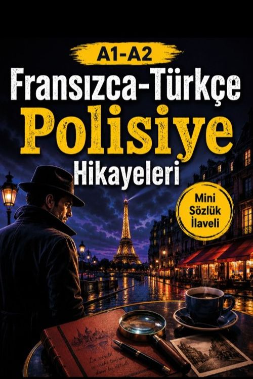 A1-A2 Fransızca-Türkçe Polisiye Hikayeleri