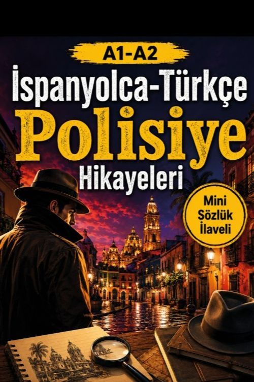 A1-A2 İspanyolca-Türkçe Polisiye Hikayeleri
