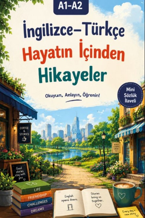 A1-A2 İngilizce-Türkçe Hayatın İçinden Hikayeler