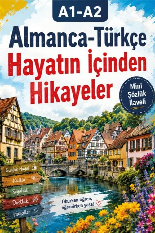 A1-A2 Almanca-Türkçe Hayatın İçinden Hikayeler