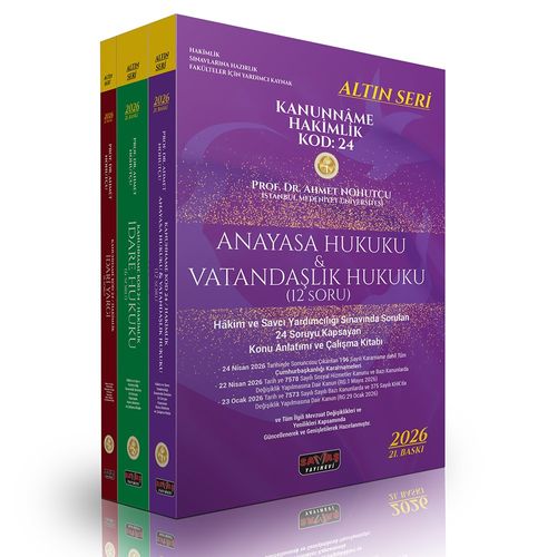 Kanunnme Hakimlik KOD:24 Konu Anlatımı 2026