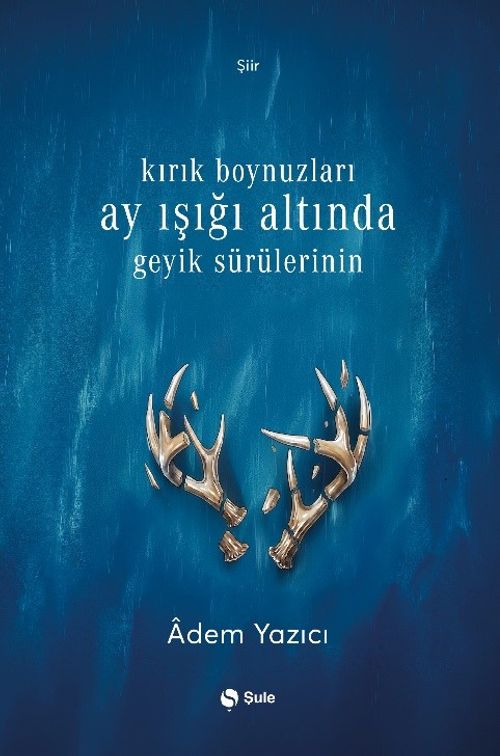 Kırık Boynuzları Ay Işığı Altında Geyik Sürülerinin