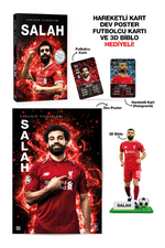 Salah - Sahanın Yıldızları - 3D Biblo, Hareketli Kart, Dev Poster ve Futbolcu Kartı Hediyeli!