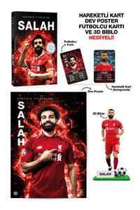 Salah - Sahanın Yıldızları - 3D Biblo, Hareketli Kart, Dev Poster ve Futbolcu Kartı Hediyeli!