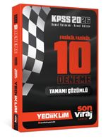 2026 Kpss Son Viraj Serisi Gy-Gk Tamamı Çözümlü 10 Fasikül Deneme
