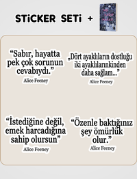 Taş Kağıt Makas + Sticker Seti