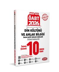 ÖABT MEB-AGS Din Kültürü ve Ahlak Bilgisi İmam Hatip Meslek Dersleri Öğretmenliği Tamamı Çözümlü 10 Deneme Sınavı