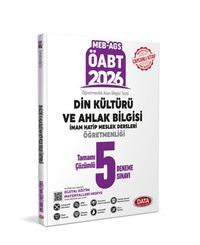 ÖABT MEB-AGS Din Kültürü ve Ahlak Bilgisi İmam Hatip Meslek Dersleri Öğretmenliği Tamamı Çözümlü 5 Deneme Sınavı