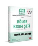 TCDD GYS Bölge Kısım Şefi Konu Anlatımlı