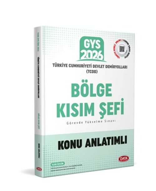 TCDD GYS Bölge Kısım Şefi Konu Anlatımlı